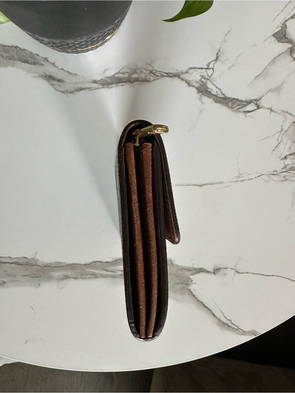 Louis Vuitton Monogram Continental Wallet - Authentic - Picture 4 of 11